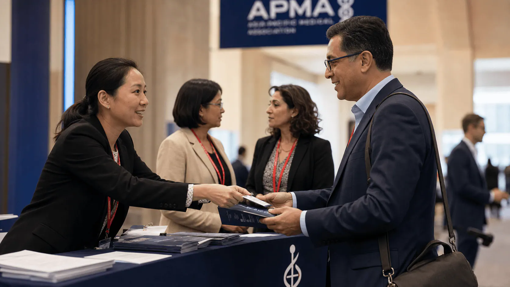 Representatives meeting for institutional collaboration