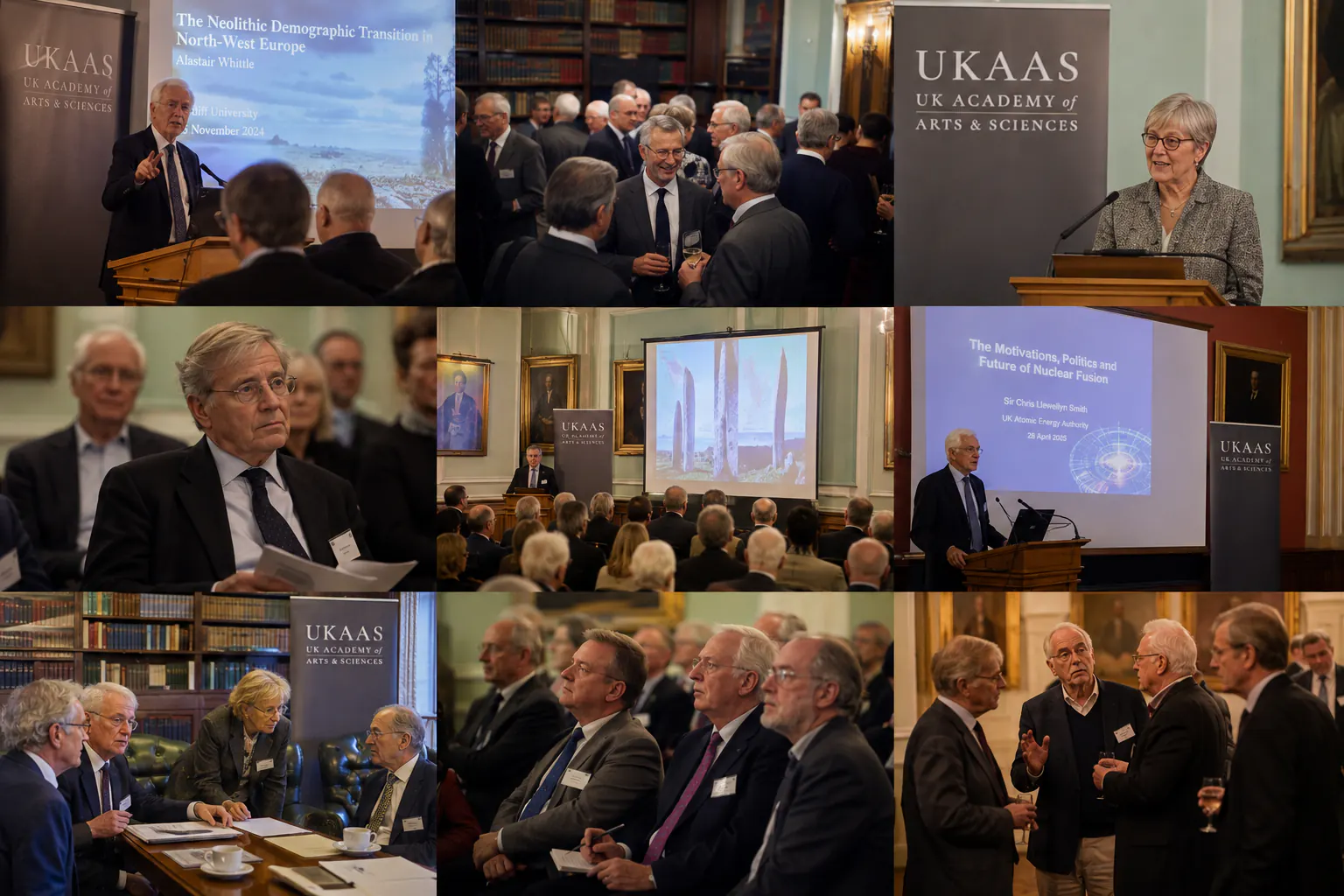 Academy programmes, lectures and professional exchange presented as an institutional record